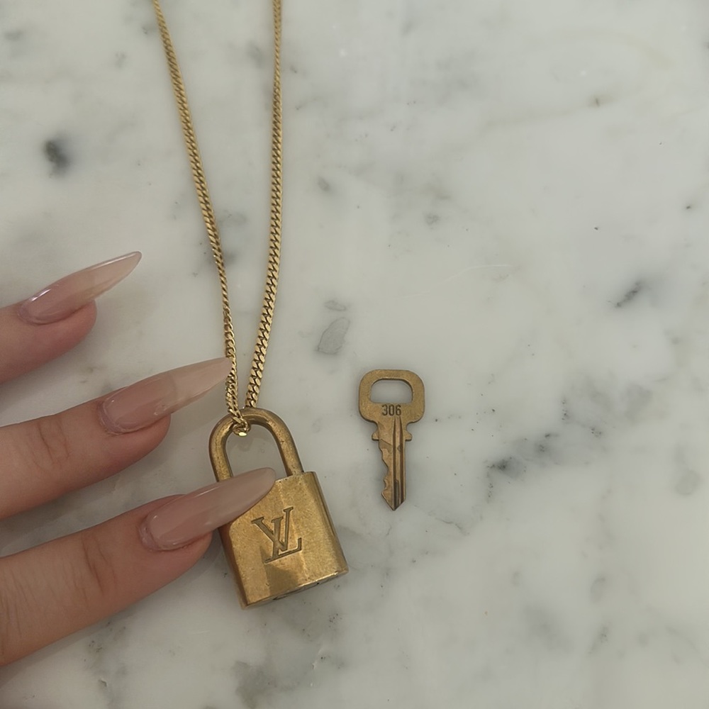 Louis Vuitton Lock Necklace - Picture 5 of 7